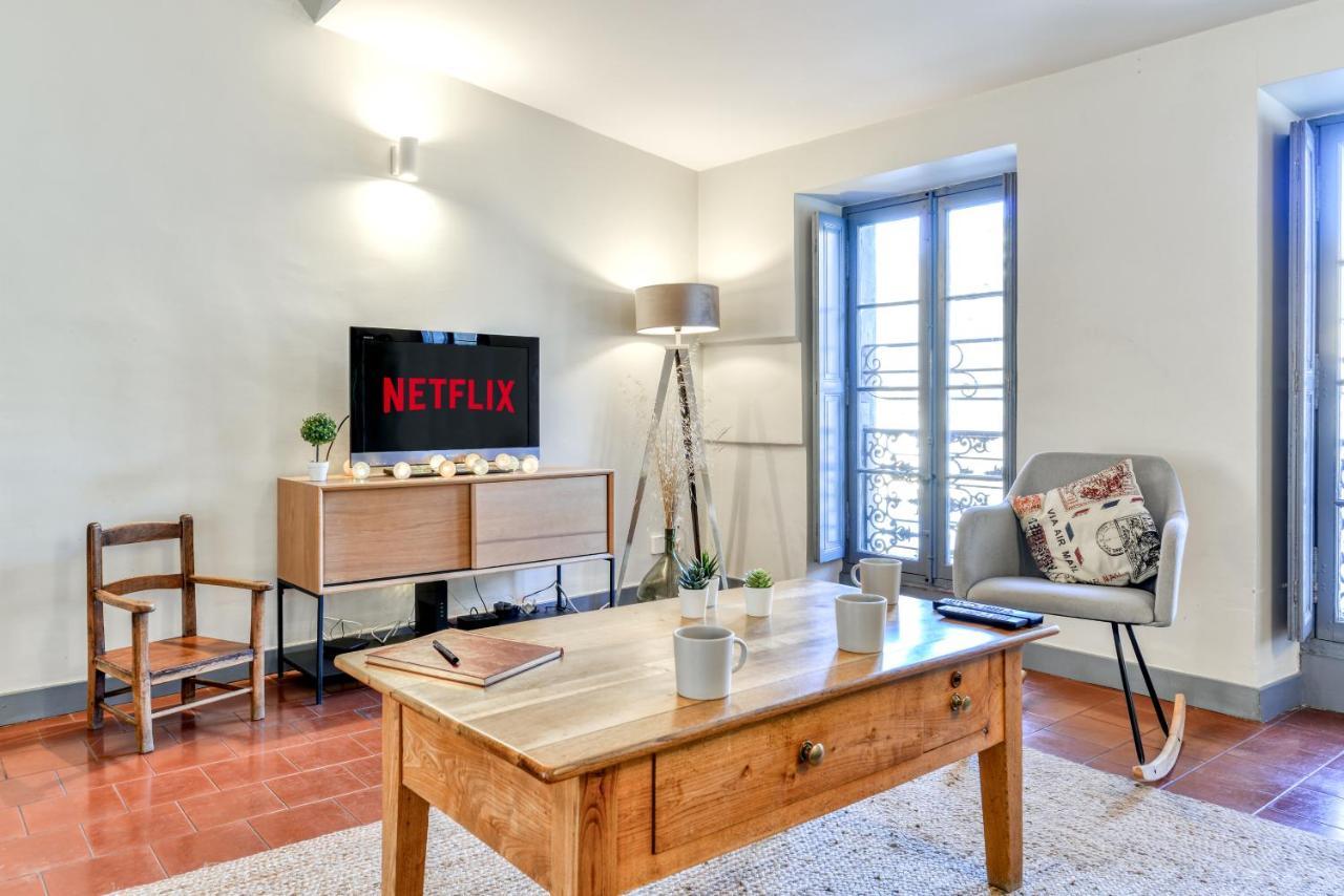 Cocon Carcassonnais - Parking Gratuit - WIFI - Netflix - Proche Cité - Tout Equipée Carcassonne Extérieur photo